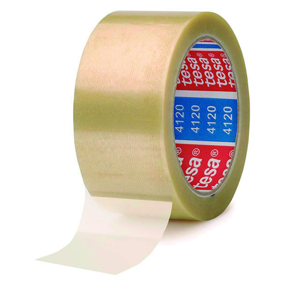 CINTA DE PRECINTO TESA PVC TRANSPARENTE 50MM×132 M