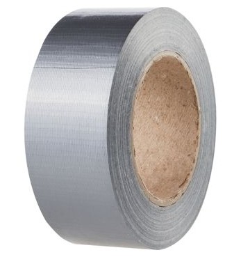 PRECINTO DE EMBALAJE PVC GRIS 66M×50MM