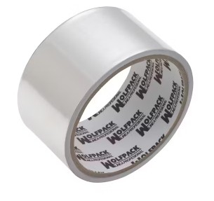 PRECINTO DE EMBALAJE PVC PLATA 66M×50MM