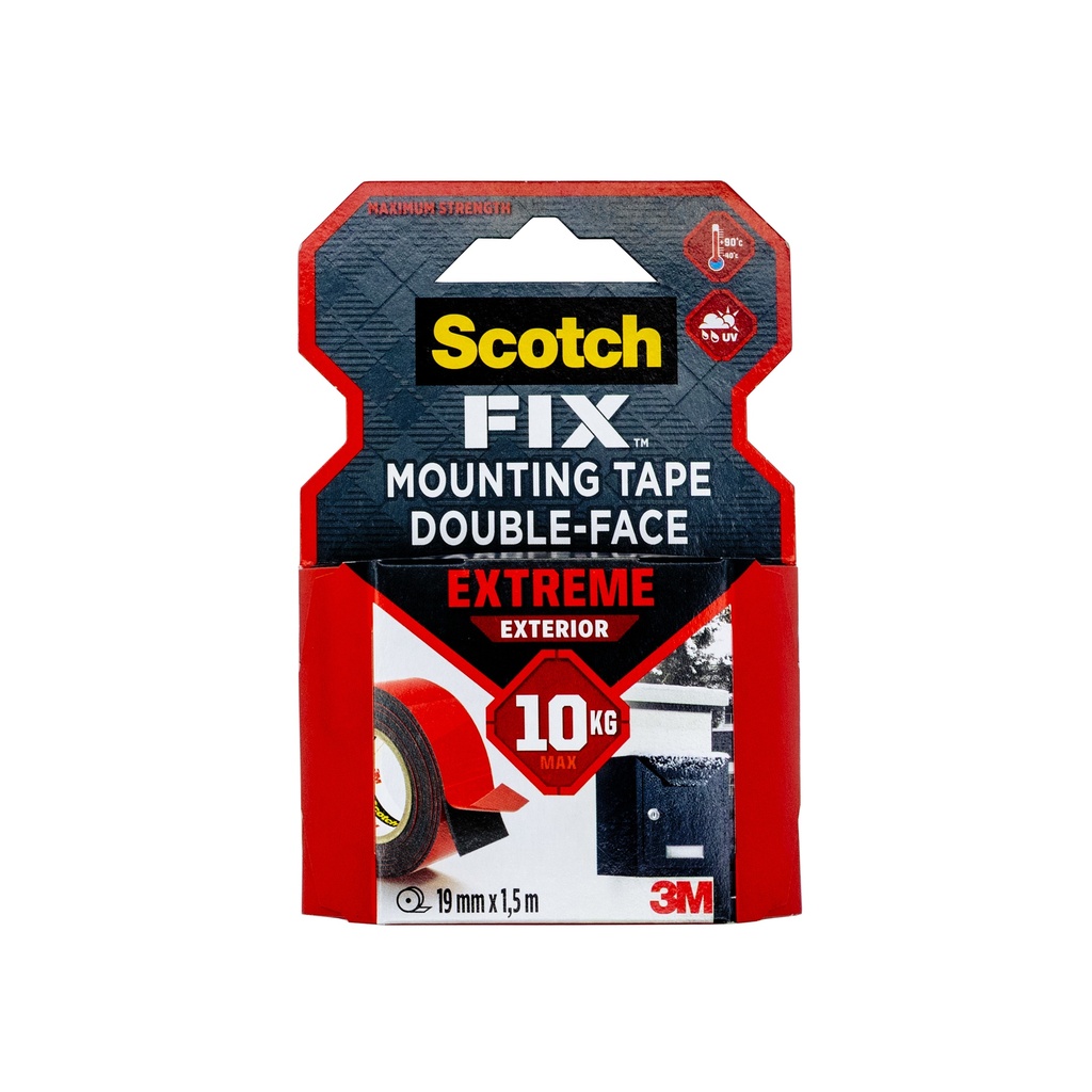 CINTA DOBLE CARA SCOTH 19MX1,5M