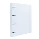 CARPEBLOCK 4 ANILLAS RAYLU PAPER A4  BLANCO 