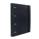 CARPEBLOCK 4 ANILLAS RAYLU PAPER A4  NEGRO 