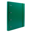 CARPEBLOCK 4 ANILLAS RAYLU PAPER A4 VERDE