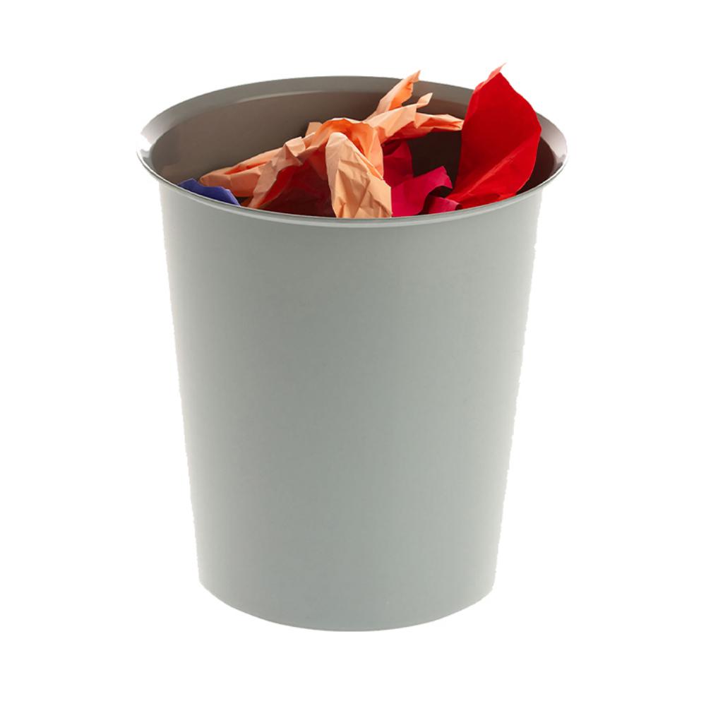 PAPELERA SOSTENIBLE GRIS ARCHIVO 2000 ECOGREEN 18 LITROS