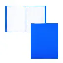 CARPETA DE FUNDAS RAYLU PAPER PREMIUM A5 20 FUNDAS AZUL