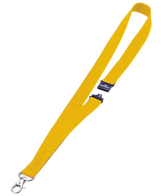 CINTA PLANA PORTANOMBRES  AMARILLO 5UDS