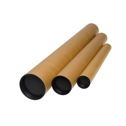 Tubo De Cartón Kraft Portadocumentos Faibo 460x40mm