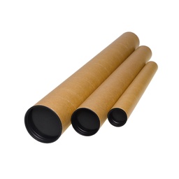 Tubo De Cartón Kraft Portadocumentos Faibo 640x60mm