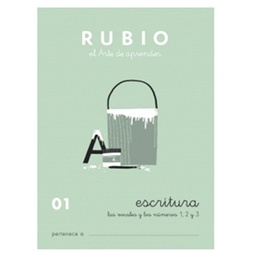 Cuaderno Rubio 01 Escritura