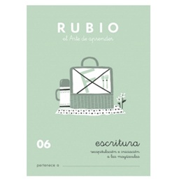 Cuaderno Rubio 06 Escritura