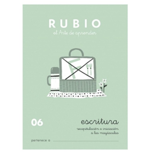 [630322] CUADERNO RUBIO 06 ESCRITURA