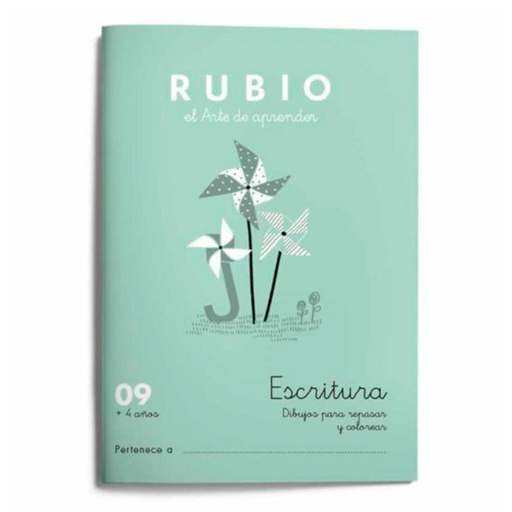 [630325] CUADERNO RUBIO 09 ESCRITURA 