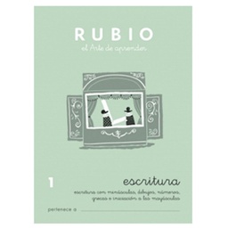 Cuaderno Rubio 1 Escritura