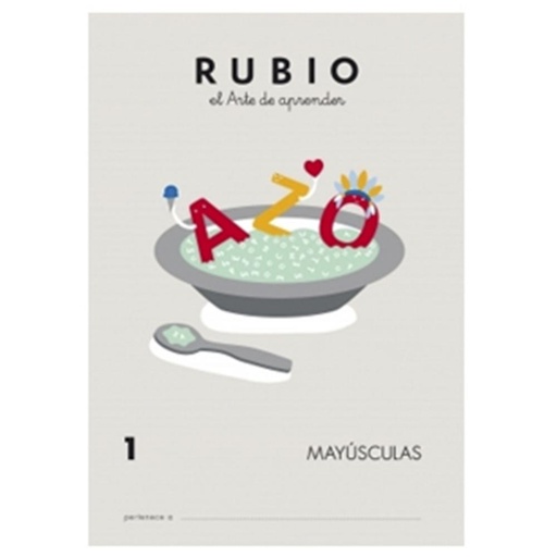 [630648] CUADERNO RUBIO 1 MAYÚSCULAS 