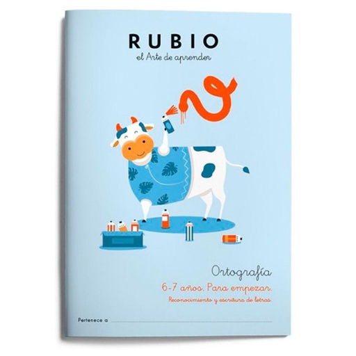 [630798] CUADERNO RUBIO 1 ORTOGRAFÍA 