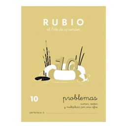 Cuaderno Rubio 10 Problemas