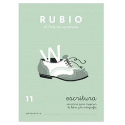 Cuaderno Rubio 11 Escritura
