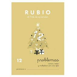 Cuaderno Rubio 12 Problemas