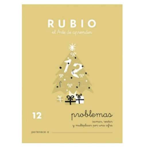 [630308] CUADERNO RUBIO 12 PROBLEMAS 