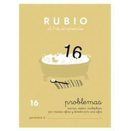 Cuaderno Rubio 16 Problemas