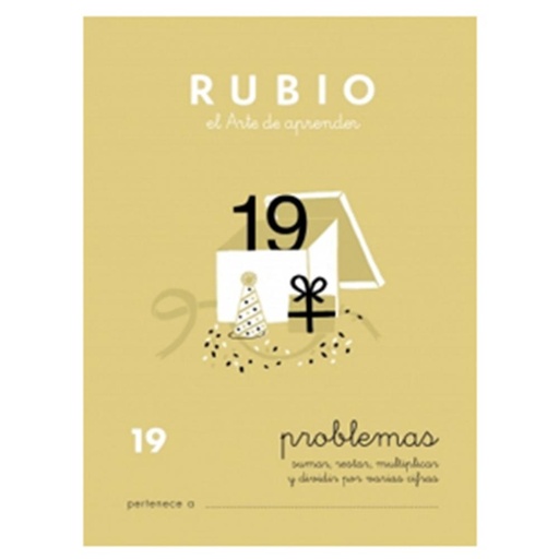 [630315] CUADERNO RUBIO 19 PROBLEMAS