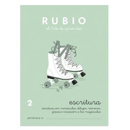 Cuaderno Rubio 2 Escritura