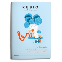 Cuaderno Rubio 2 Ortografía