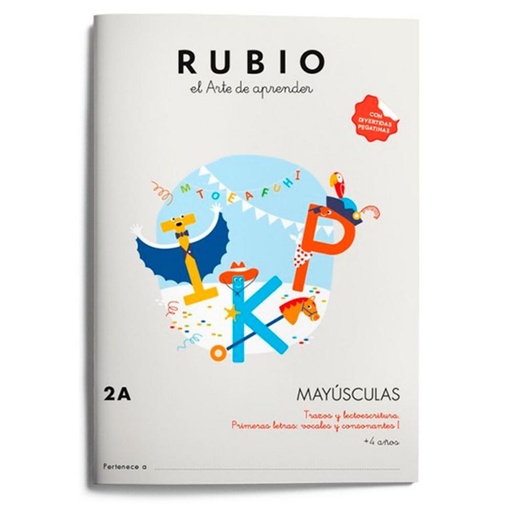 [630788] CUADERNO RUBIO 2A MAYÚSCULAS 