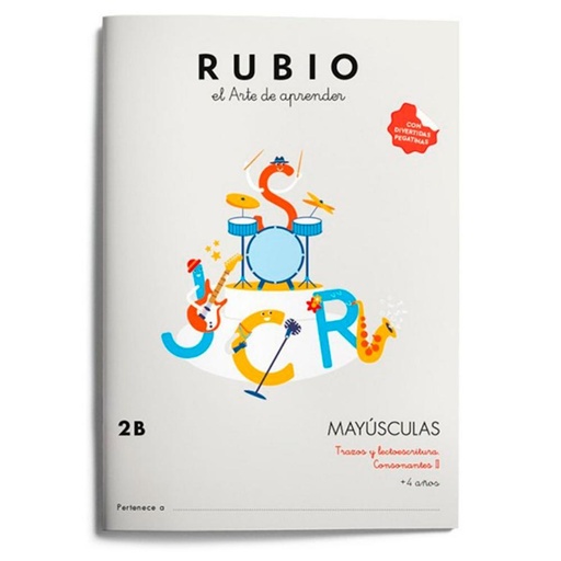 [630789] CUADERNO RUBIO 2B MAYÚSCULAS