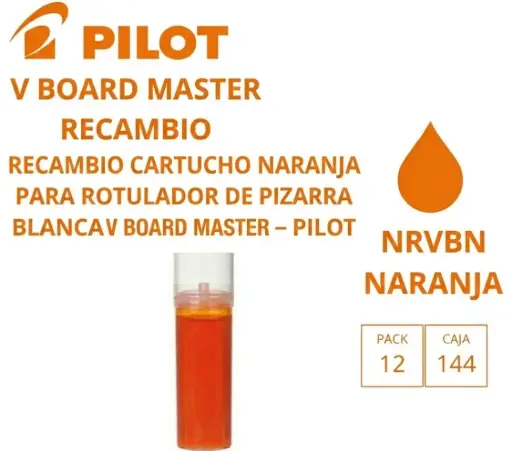 [119169] RECAMBIO PILOT V BOARD MASTER NARANJA