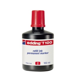 Tinta Edding Rojat-100