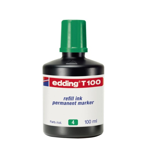 [119836] TINTA EDDING VERDET-100 PARA ROTULADOR EDDING 100 ML