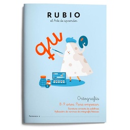 Cuaderno Rubio 3 Ortografía