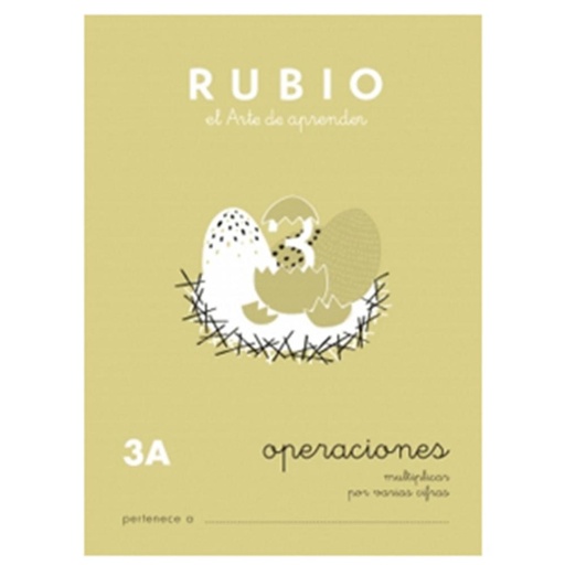[630296] CUADERNO RUBIO 3A OPERACIONES 