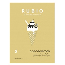 Cuaderno Rubio 5 Operaciones