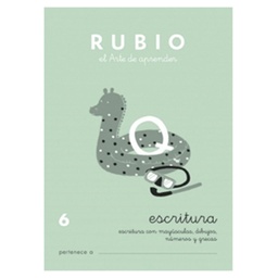 Cuaderno Rubio 6 Escritura