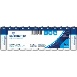 Pilas Mediarange Aa Lr6 Alcalinas 1.5v 24 Unidades