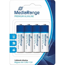 Pilas Mediarange Aa Lr6 Alcalinas 1.5v 4 Unidades