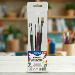 Pincel Acuarela Campus Bolsa 6