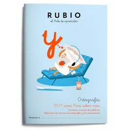 Cuaderno Rubio 6 Ortografía