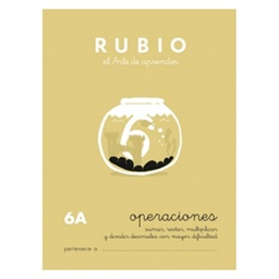 Cuaderno Rubio 6a Operaciones
