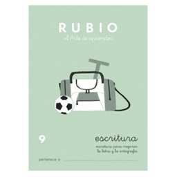 Cuaderno Rubio 9 Escritura