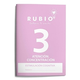 Cuaderno Rubio Atención Y Concentración