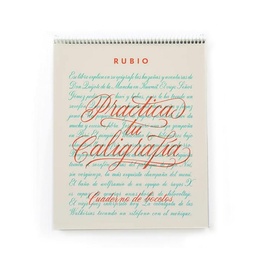 Cuaderno Rubio Bloc De Bocetos Caligrafía