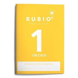 Cuaderno Rubio Cálculo Estimulación Cognitiva Nivel 1