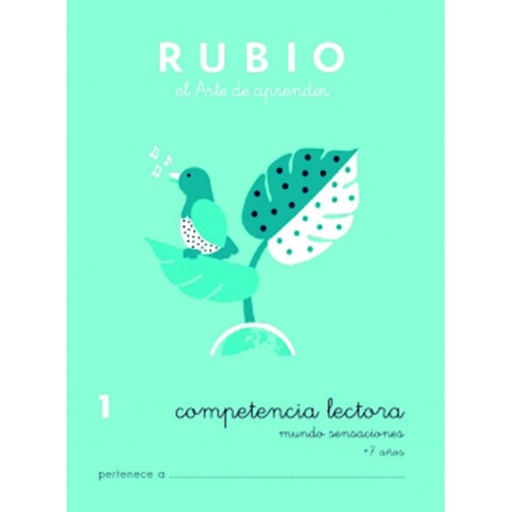 [630642] CUADERNO RUBIO COMPETENCIA LECTORA 1 