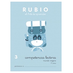 Cuaderno Rubio Competencia Lectora 3