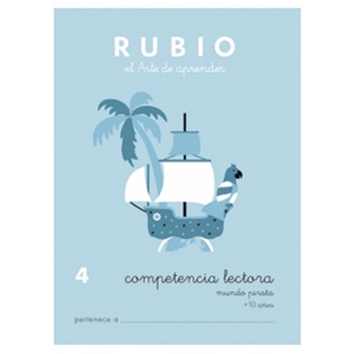 [630645] CUADERNO RUBIO COMPETENCIA LECTORA 4 