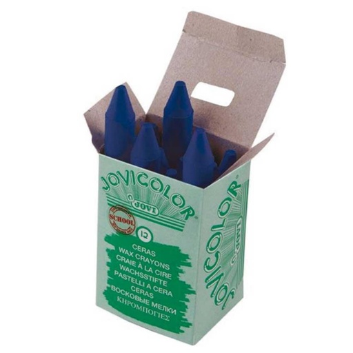 [649419] CERAS JOVICOLOR AZUL OSCURO ESTUCHE 12 UDS 