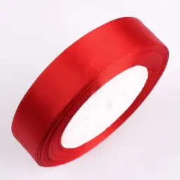 Cinta De Raso Rojo 20mm×22m Satinado